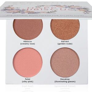Seraphine Botanicals HAPPY HIBISCUS luminizer & blush palette 16g New In box!